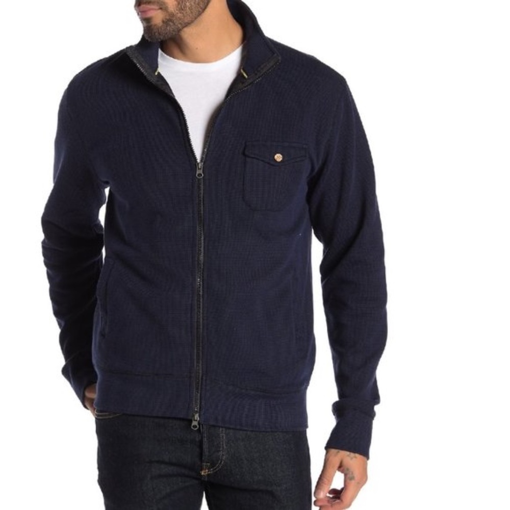 Vintage 1946 Zip Up Knit Cardigan
